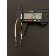 Load image into Gallery viewer, 18K Gold Bracelet Bangle Yellow Gold 6 inches Small Extra Small 2.32 grams