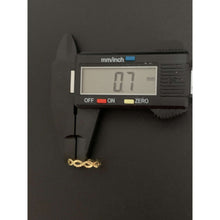 Load image into Gallery viewer, 18K Gold  Ring Infinity 1.09 grams Size 5.75