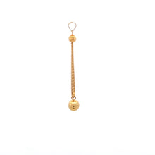 Load image into Gallery viewer, 18K Gold Pendant Charm Ball 0.92 grams - Rafant