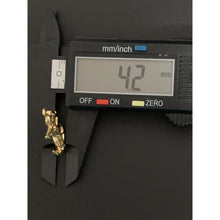 Load image into Gallery viewer, 18K Gold Pendant Anchor Jesus Christ Cross 1.68 grams - Rafant