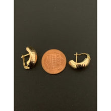 Load image into Gallery viewer, 18K Gold French Clips Earrings 1.68 grams - Rafant
