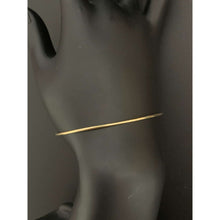 Load image into Gallery viewer, 18K Gold Bracelet Bangle Balls Oval 2.88 grams Size 6.5 inches