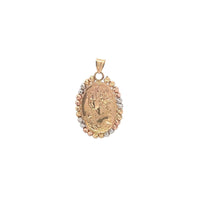 Load image into Gallery viewer, 18K Gold Pendant Woman Lady Tricolor 2.18 grams