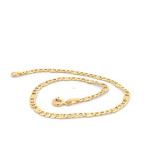 Load image into Gallery viewer, 18K Yellow Gold Bracelet Chain Tiny Link Size 7.5 inches Thin 1.32 grams - Rafant