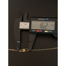 Load image into Gallery viewer, 18K Gold Bracelet 1.19 grams Size 7.25 inches