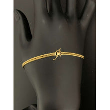 Load image into Gallery viewer, 18K Gold Bracelet 7.25 inches 2.47 grams
