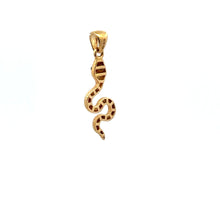 Load image into Gallery viewer, 18K Gold Pendant Charm Snake 1.03 grams - Rafant