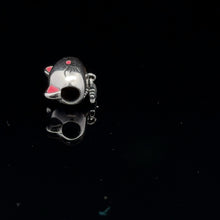 Load image into Gallery viewer, 925 Sterling Silver Charm Bead Cat Pet Fishbone For Charm Bracelet Necklace - Rafant