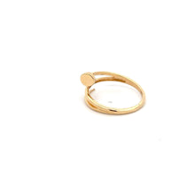 Load image into Gallery viewer, 18K Gold Ring Size 8 Spiral - Rafant