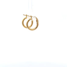 Load image into Gallery viewer, 18K Gold Earrings Hoops Small 0.86 grams - Rafant