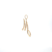 Load image into Gallery viewer, 18K Gold Pendant Letter Initial M - Rafant
