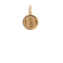 Load image into Gallery viewer, 18K Yellow Gold Pendant Jesus Christ Religious 1.02 grams Small - Rafant