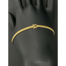 Load image into Gallery viewer, 18K Gold Bracelet 7.5 inches 2.48 grams