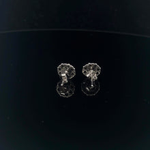 Load image into Gallery viewer, 925 Sterling Silver Stud Earrings Genuine Turquoise Oxidized