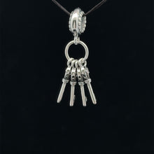 Load image into Gallery viewer, 925 Sterling Silver Charm Bead Keys For Charm Bracelet Necklace - Rafant