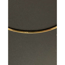 Load image into Gallery viewer, 18K Gold Bracelet Bangle Flexible Double Heart 2.28 grams 7.5 inches