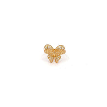 Load image into Gallery viewer, 18K Gold Ring Butterfly Size 6 - Rafant