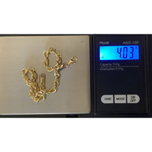 Load image into Gallery viewer, 18K Gold Bracelet Rope Chain Size 7 inches 4.03 grams - Rafant