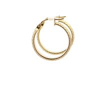Load image into Gallery viewer, 18K Gold Earrings Hoops 1.26 grams - Rafant
