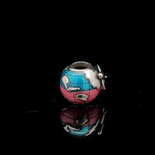 Load image into Gallery viewer, 925 Sterling Silver Charm Bead Globe Travel Plane For Charm Bracelet Necklace - Rafant