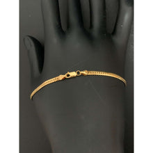 Load image into Gallery viewer, 18K Gold Bracelet 7.5 inches 2.19 grams
