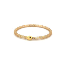Load image into Gallery viewer, 18K Japan Gold Bracelet Mesh Soft Bangle Flexible 6.5 inches 1.01 grams - Rafant