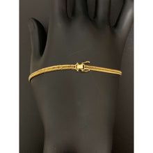 Load image into Gallery viewer, 18K Gold Bracelet 7.5 inches 2.55 grams