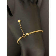 Load image into Gallery viewer, 18K Gold Bracelet 6.25 inches plus 1 inch extension 1.51 grams