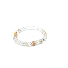 Load image into Gallery viewer, 18K Gold Piyao Pixiu Dragon Bracelet Gemstones Topaz April Birthstone 6mm - Rafant