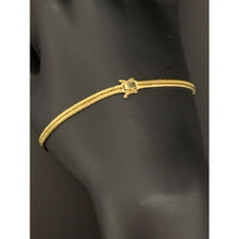 Load image into Gallery viewer, 18K Gold Bracelet 7.5 inches 2.48 grams