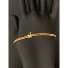 Load image into Gallery viewer, 18K Gold Bracelet 7.5 inches 2.52 grams