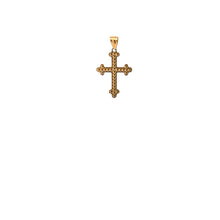 Load image into Gallery viewer, 18K Gold Pendant Charm Cross Religious 0.60 grams - Rafant