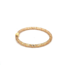 Load image into Gallery viewer, 18K Gold Bracelet Mesh Soft Bangle Size 6 inches - Rafant