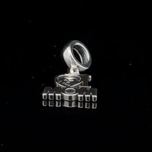 Load image into Gallery viewer, 925 Sterling Silver Charm Bead Heart MOM Pink For Charm Bracelet Necklace - Rafant