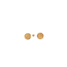 Load image into Gallery viewer, 18K Gold Earrings Screw Type Round Circle - Rafant