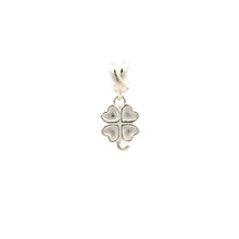 Load image into Gallery viewer, 925 Sterling Silver Charm Flower Clover For Charm Bracelet Necklace