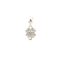 Load image into Gallery viewer, 925 Sterling Silver Charm Flower Clover For Charm Bracelet Necklace