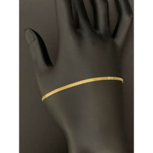 Load image into Gallery viewer, 18K Gold Bracelet Bismark Chain Size 7.5 inches 1.46 grams