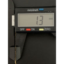 Load image into Gallery viewer, 18K Gold Necklace Chain 15.75 inches Round Circle Pendant 2.31 grams - Rafant