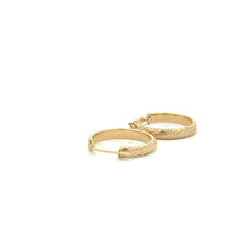 Load image into Gallery viewer, 18K Gold Earrings Hoops 1.26 grams - Rafant