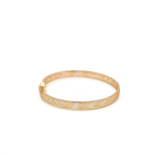 Load image into Gallery viewer, 18K Gold Bracelet Mesh Soft Bangle Flexible Size 6.5 inches  0.87 grams - Rafant