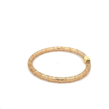 Load image into Gallery viewer, 18K Gold Bracelet Mesh Soft Bangle Size 6 inches - Rafant