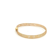 Load image into Gallery viewer, 18K Gold Bracelet Mesh Soft Bangle Flexible Size 6.5 inches 0.85 grams - Rafant