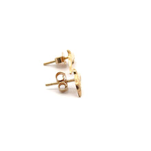 Load image into Gallery viewer, 18K Gold Earrings Stud Dolphin 1.20 grams - Rafant