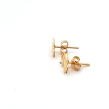 Load image into Gallery viewer, 18K Gold Earrings Stud Car 1.47 grams - Rafant