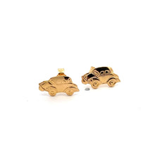 Load image into Gallery viewer, 18K Gold Earrings Stud Car 1.47 grams - Rafant