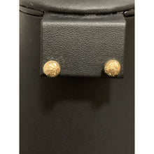 Load image into Gallery viewer, 18K Gold Earrings Stud balls 0.86 grams Small - Rafant
