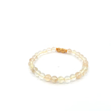 Load image into Gallery viewer, 18K Gold Pixiu Piyao Lucky Charm Bracelet Natural Citrine Gemstones 6mm - Rafant