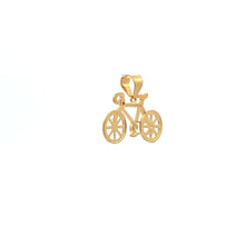 Load image into Gallery viewer, 18K Gold Pendant Bicycle 1.92grams - Rafant