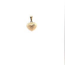 Load image into Gallery viewer, 18K Gold Pendant Charm Puffed Heart 0.70 grams - Rafant